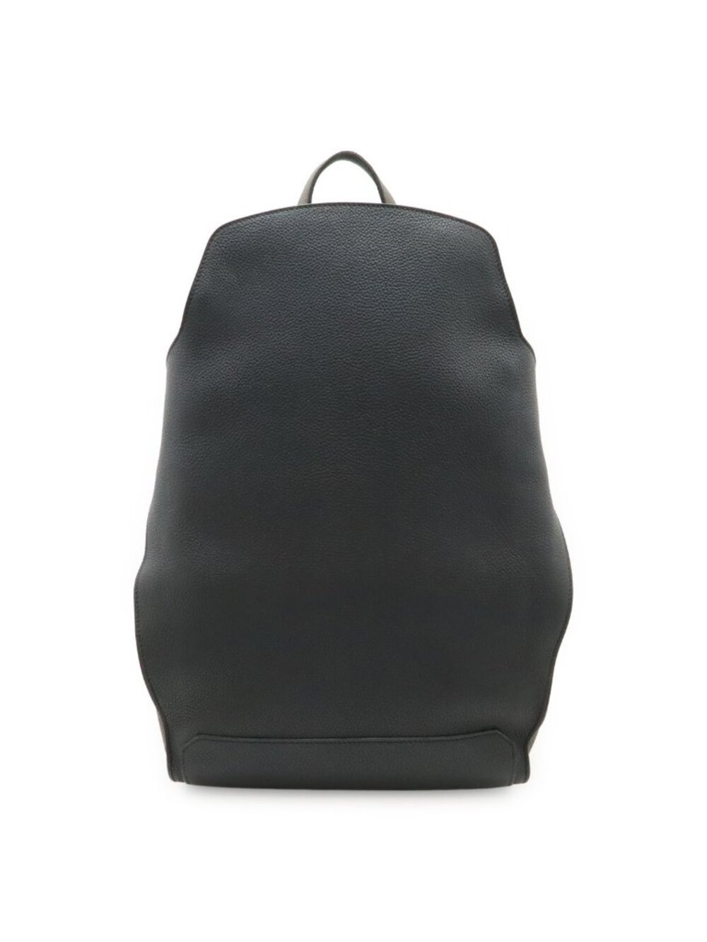 Hermes City 27 Backpack Taurillon Clemence Leather Black Vert Grease Silver